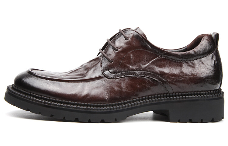 

Туфли Men"s Casual Men Low-Top Brown Satchi