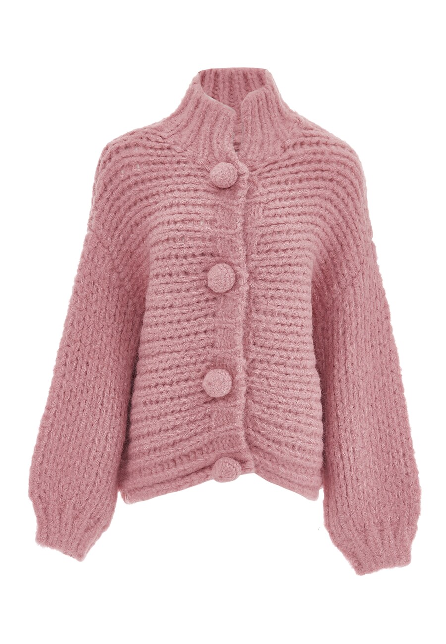 

Вязаный кардиган ebeeza, розовый