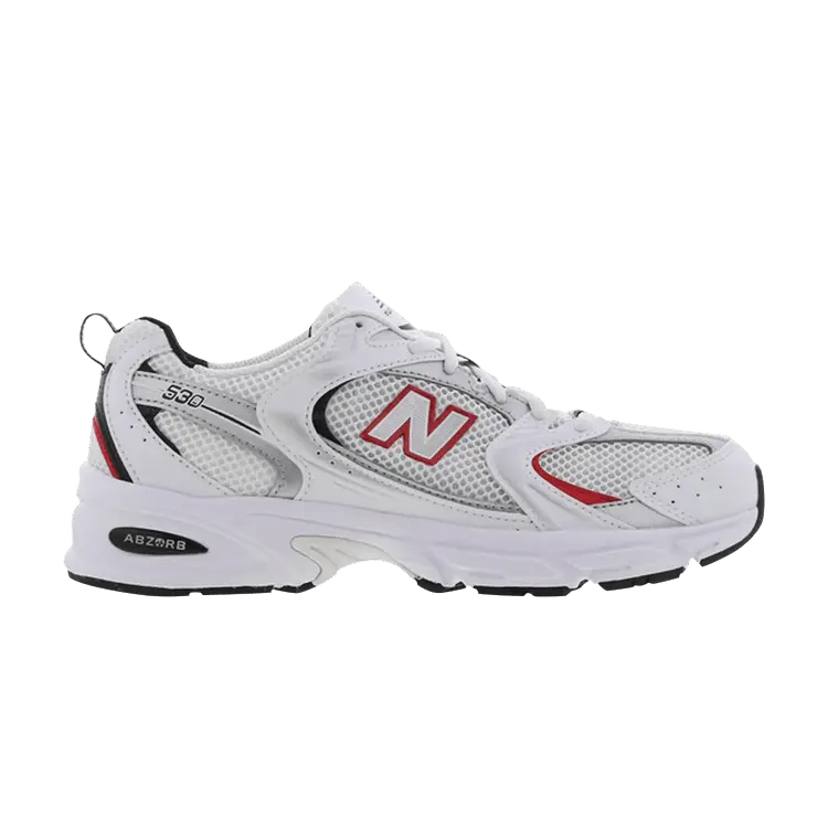 

Кроссовки New Balance 530 'White Silver Red', белый