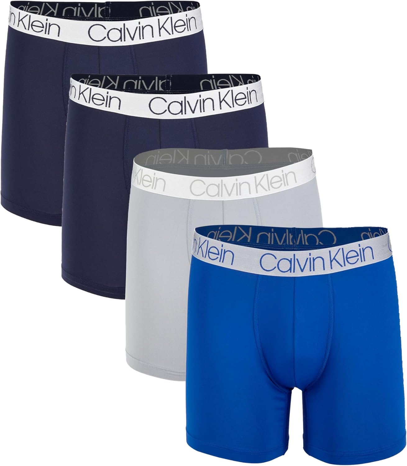 

Мужские трусы-боксеры Calvin Klein из микрофибры, 4 шт., B(Np2431-431)/G