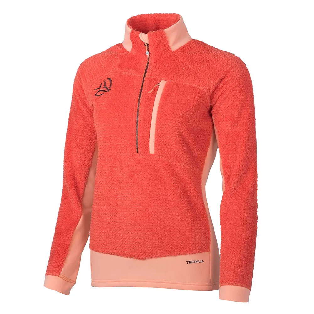 

Флис Ternua Lofter half zip, красный