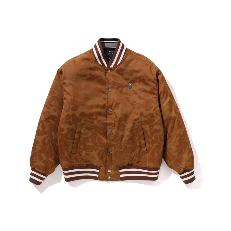 

A BATHING APE Бомбер на подкладке из жаккардового нейлона с камуфляжным принтом, Beige Yellow BGX