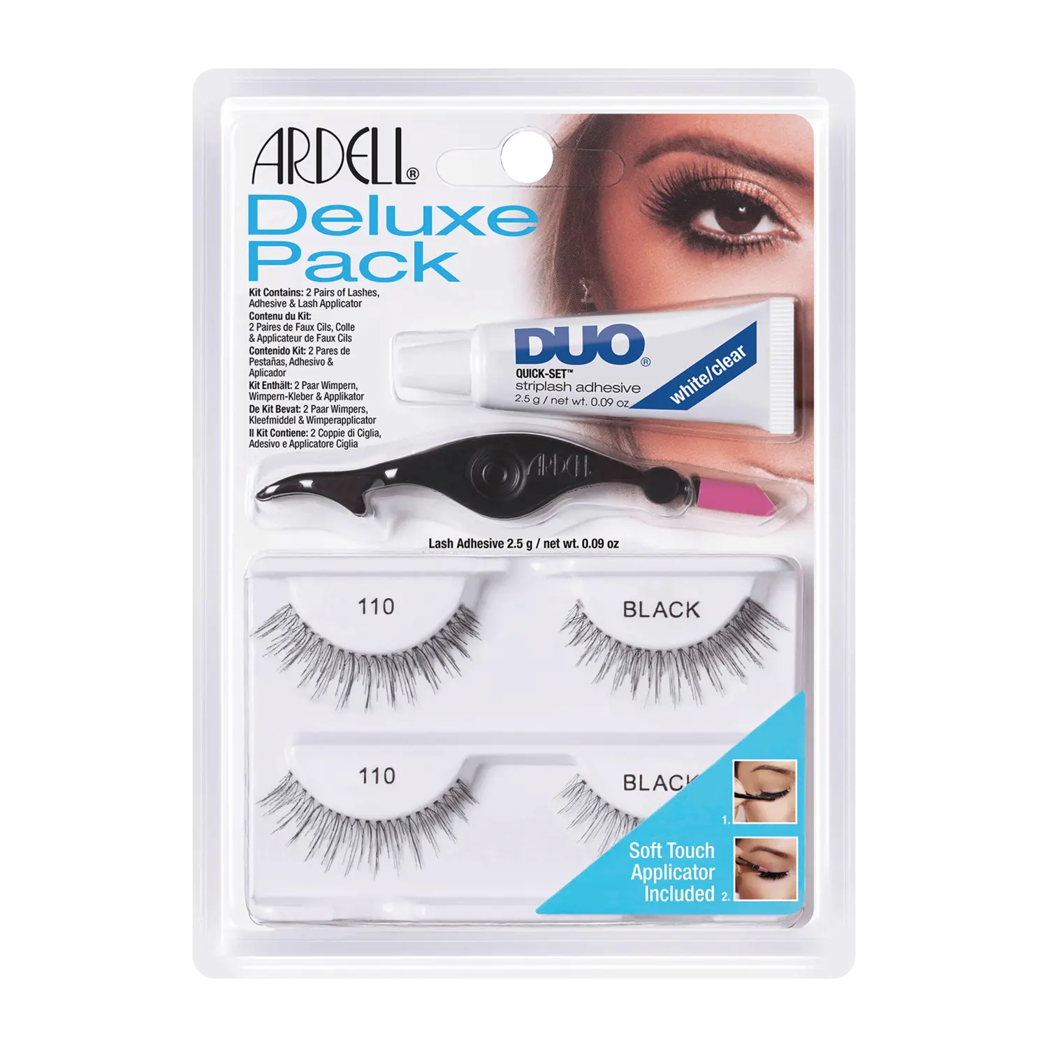 

Накладные ресницы Ardell Deluxe Pack 110, 1 упаковка