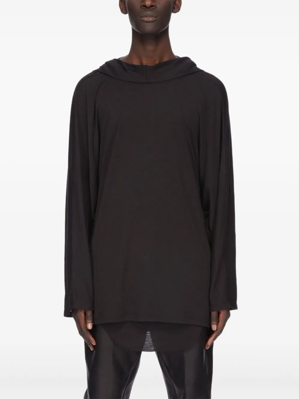 

Толстовка RR02E1502JSW 09|black Rick Owens, черный