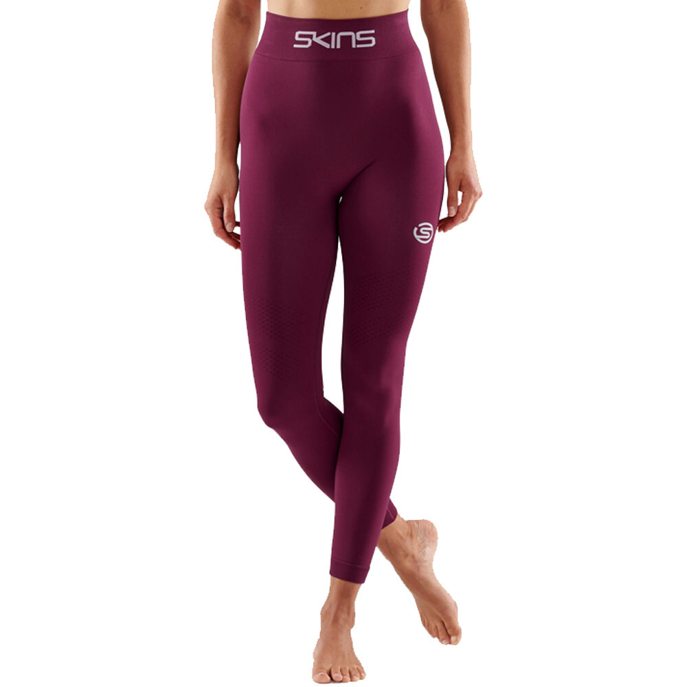 

Тайтсы Skins Series 3 Seamless Long, бордовый
