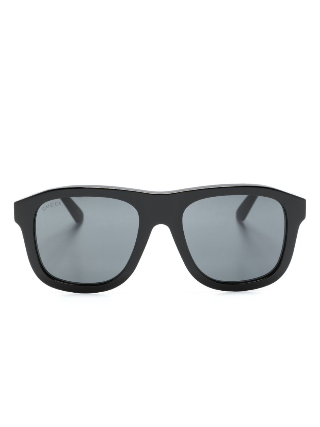 

Солнцезащитные очки в квадратной оправе Gucci Eyewear, черный