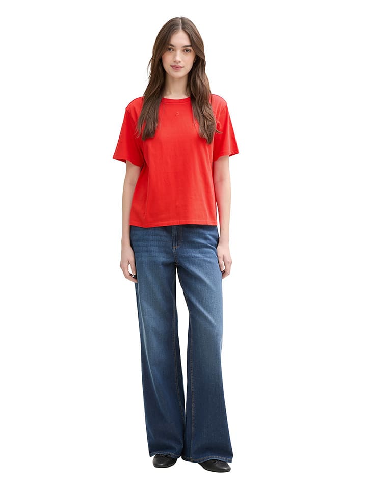

Футболка TOM TAILOR Denim, красный
