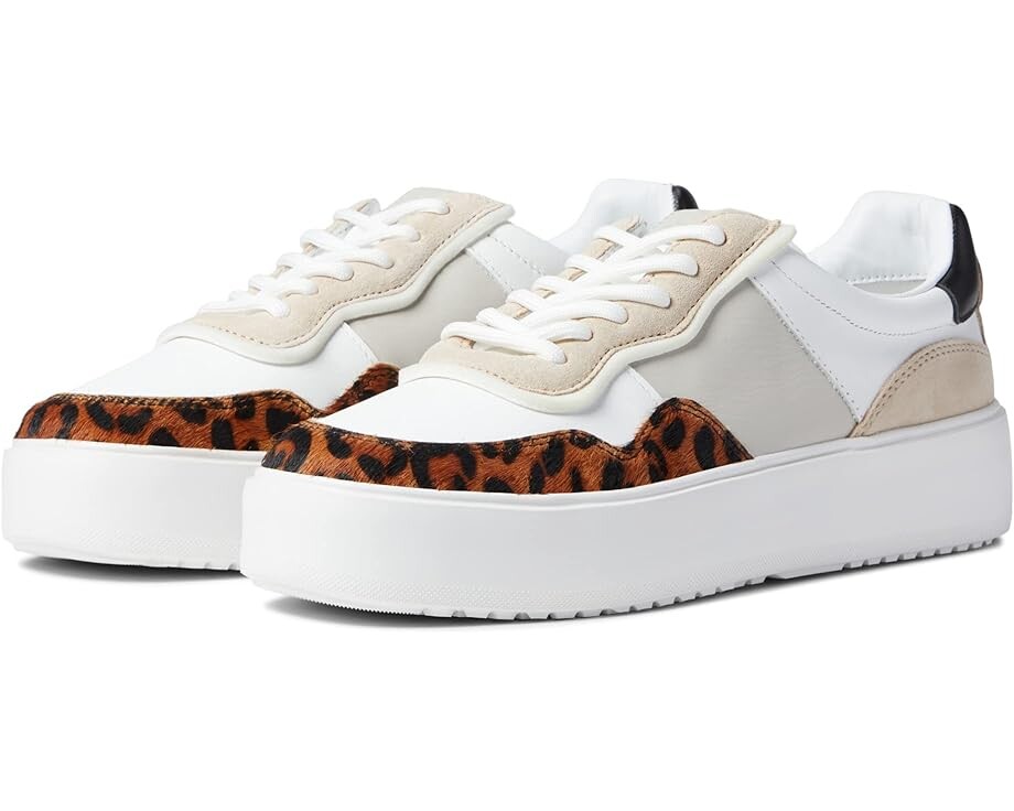 

Кроссовки GREATS Waverly Court, цвет Leopard Multi Calf Hair