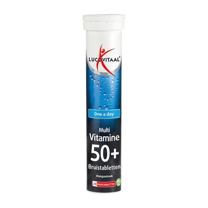

Multi 50+ шипучие таблетки со вкусом апельсина Lucovitaal