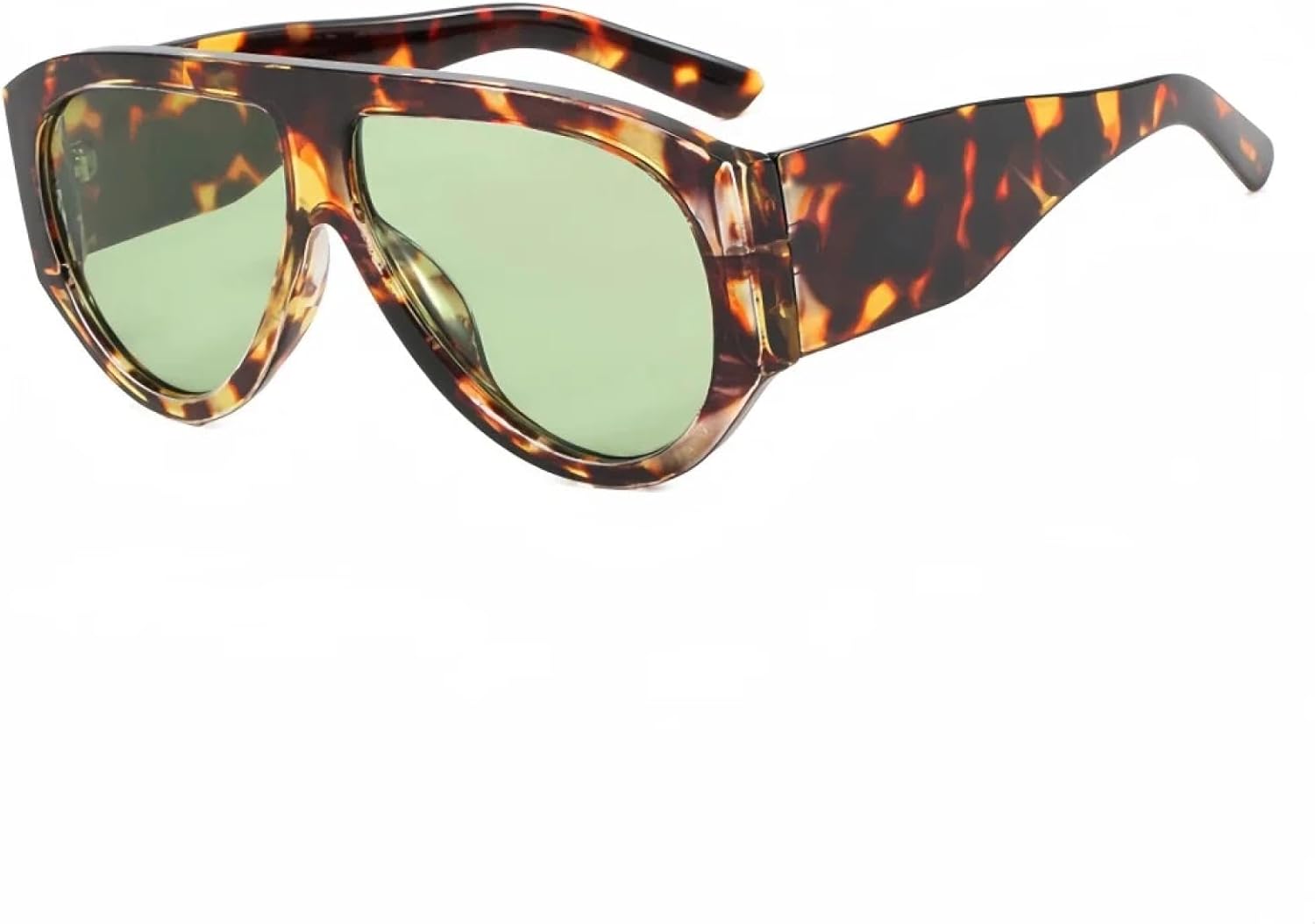 

Солнцезащитные очки с защитой от УФ-излучения UV400 | Широкие дужки в стиле панк | Для женщин и мужчин | Для занятий спортом на открытом воздухе и вождения DSVIGF, Demi Green