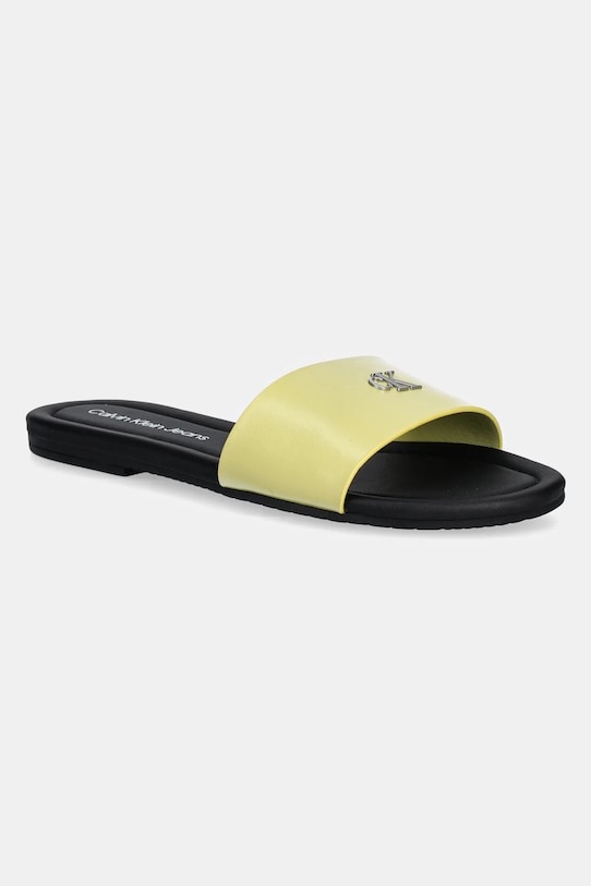 Шлепанцы FLAT SANDAL SLIDE MG Calvin Klein Jeans, желтый