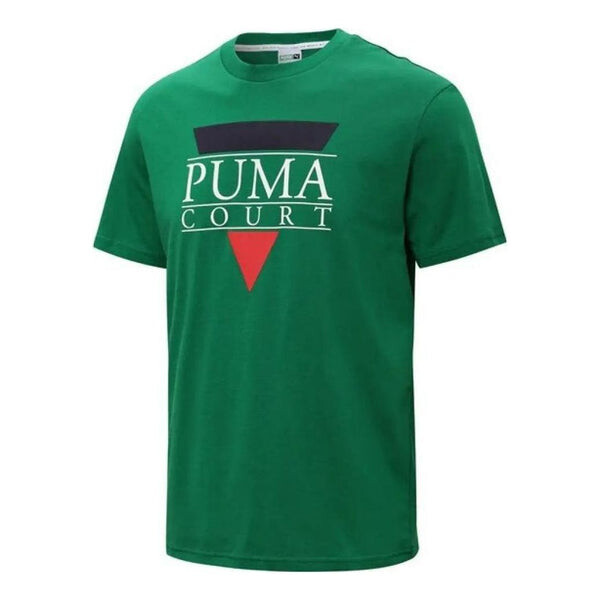 

Футболка tennis club graphic tee 'green' Puma, зеленый