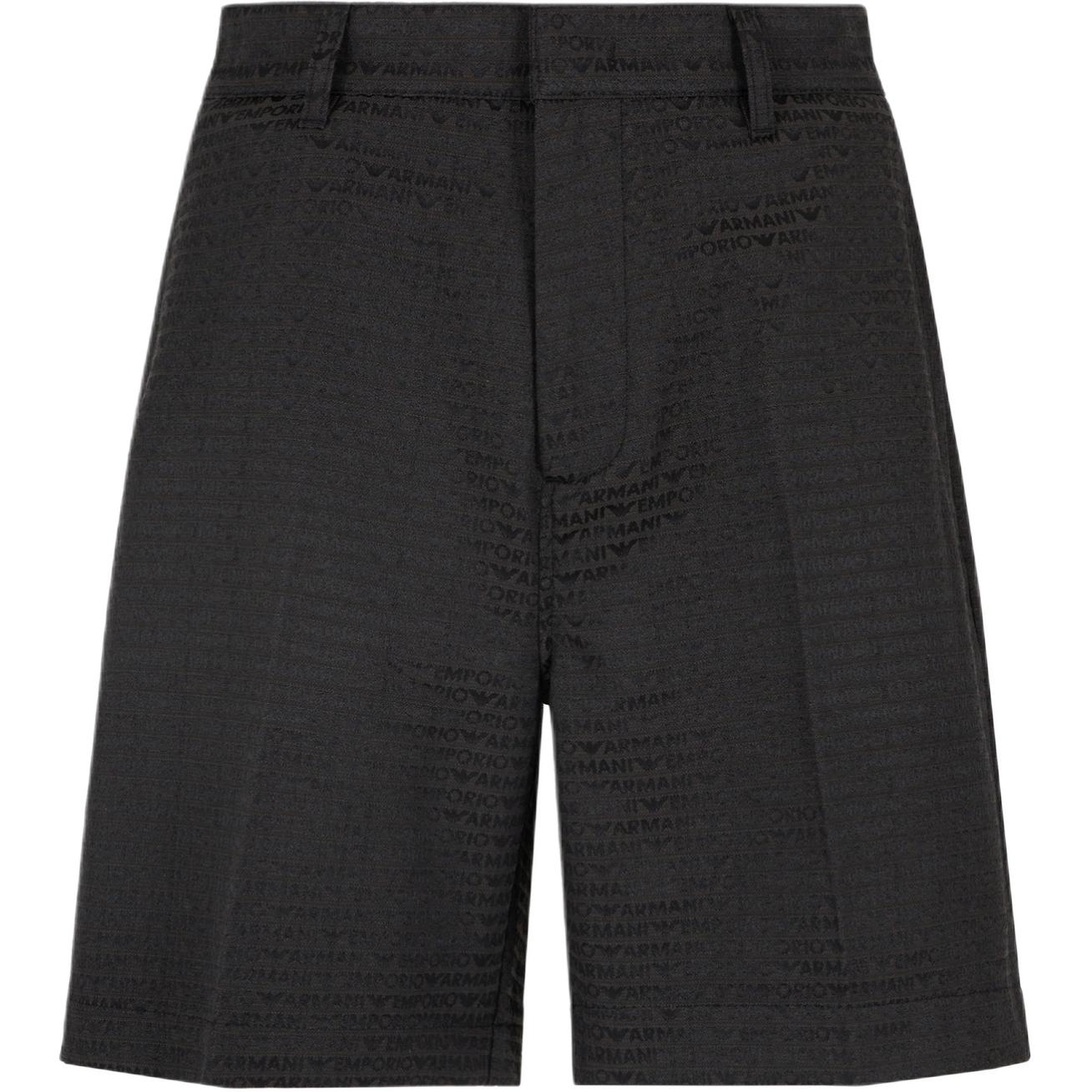 

EMPORIO ARMANI Повседневные шорты мужские черные