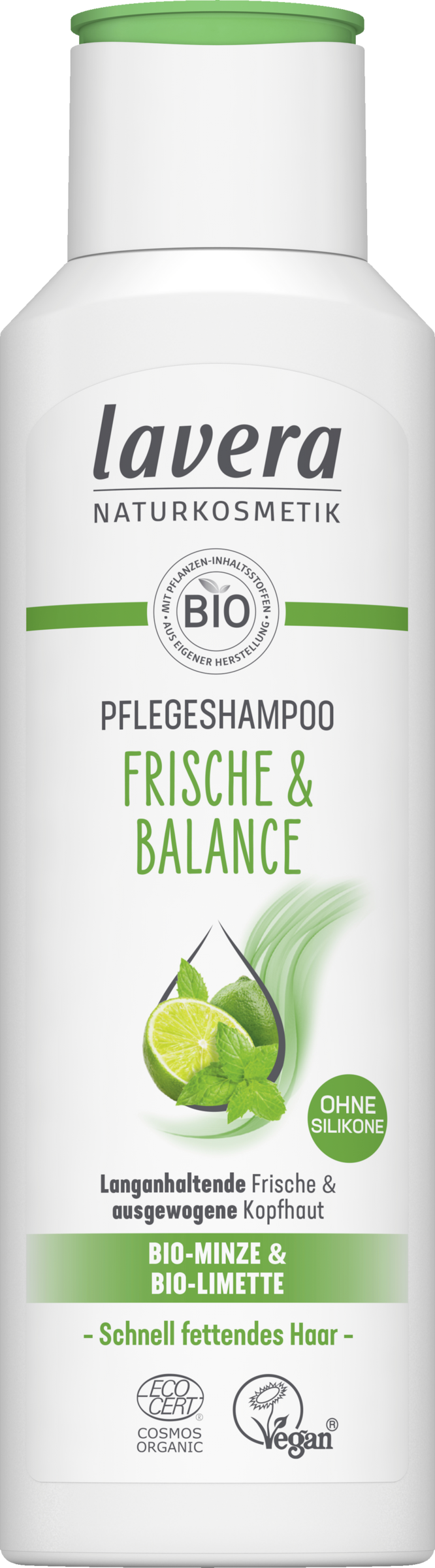 

Шампунь lavera Pflegeshampoo Frische & Balance