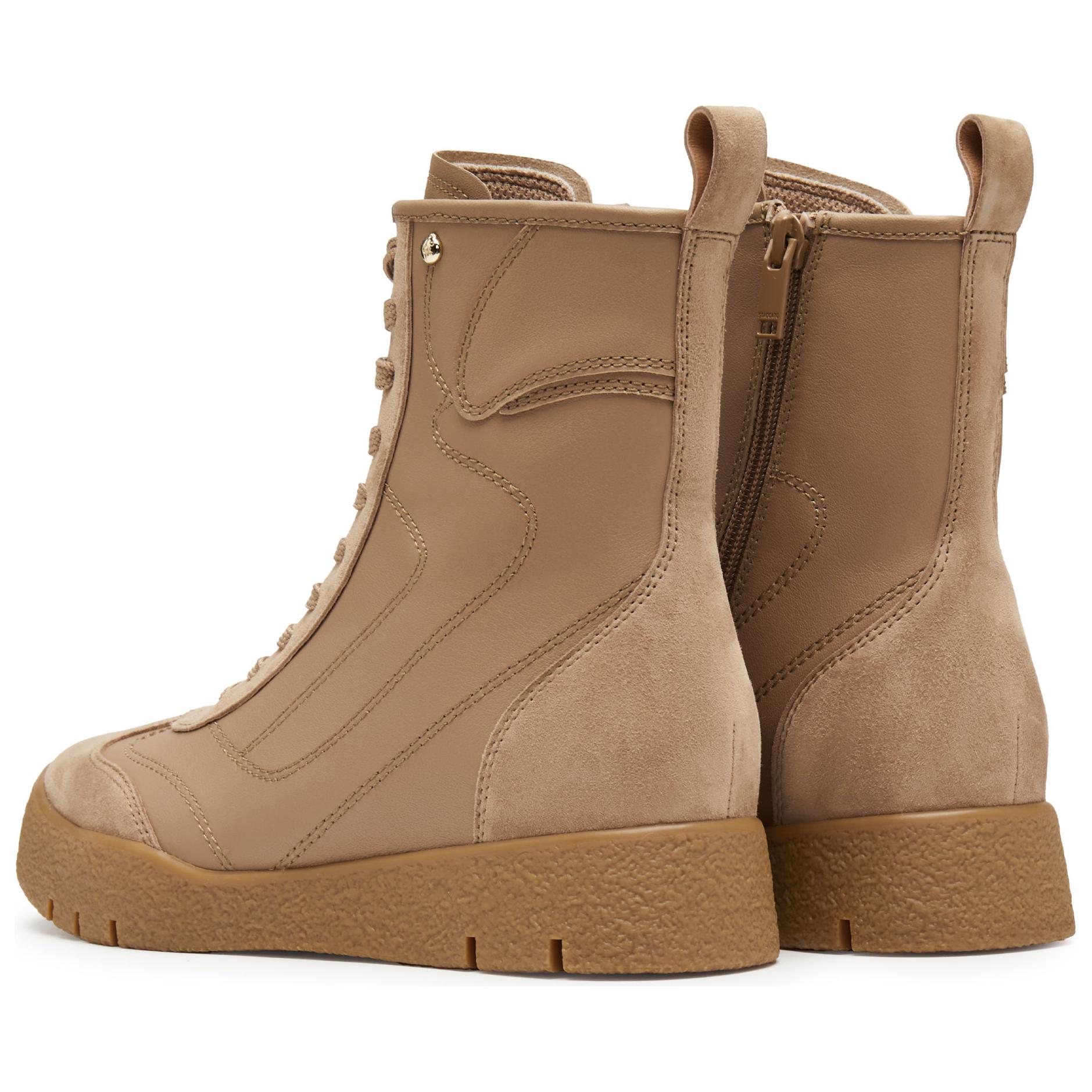 Staccato Кожаные ботинки Cookie Boots на шнуровке женские винтажные темно-абрикосовые, цвет Vintage Dark Apricot — фото 3