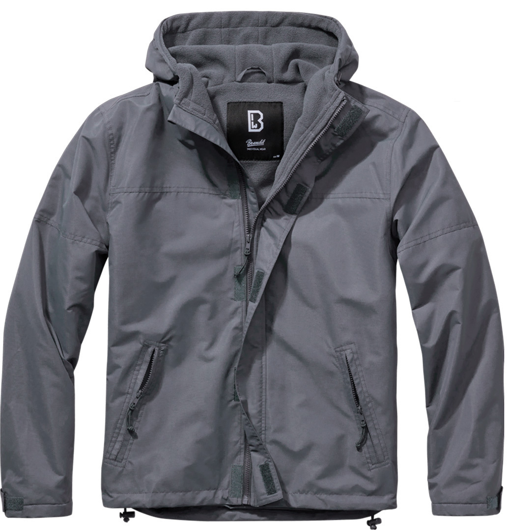 

Куртка Brandit Windbreaker Frontzip Jacket, антрацит, Черный, Куртка Brandit Windbreaker Frontzip Jacket, антрацит