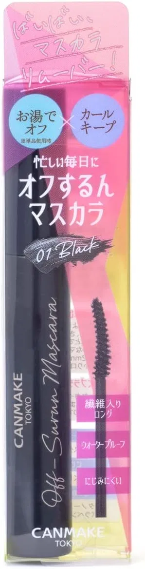 Тушь для ресниц Canmake Off-Easy Mascara 01 Black, 0.11 fl oz — фото 3