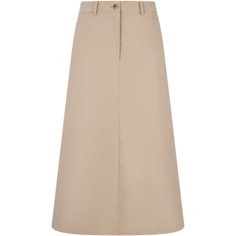 

Повседневная длинная юбка женская Tommy Hilfiger, хаки