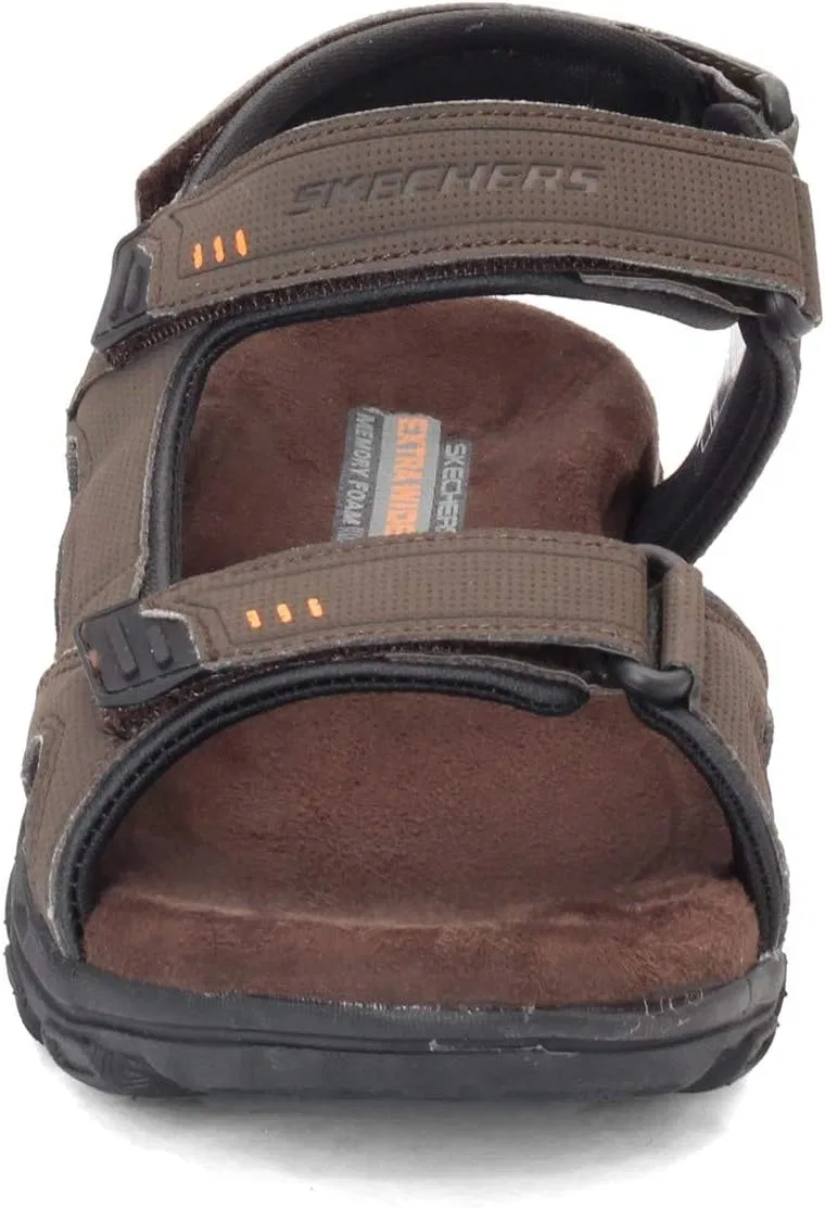 Мужские сандалии для активного отдыха Skechers, Brown — фото 3