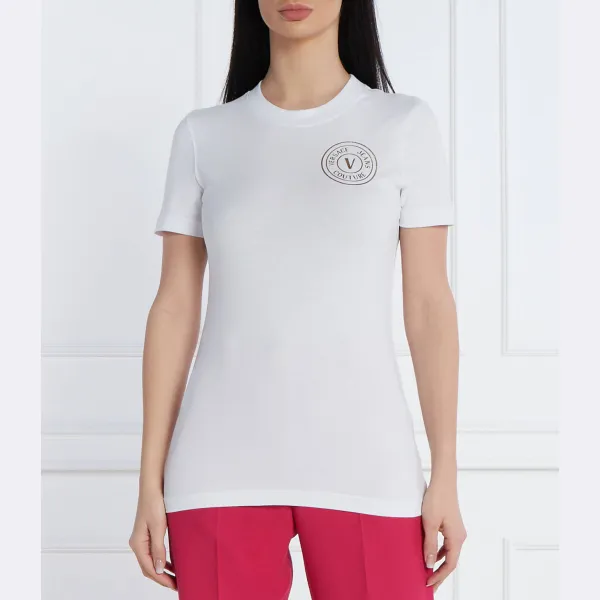 

Футболка стандартного кроя Versace, белый