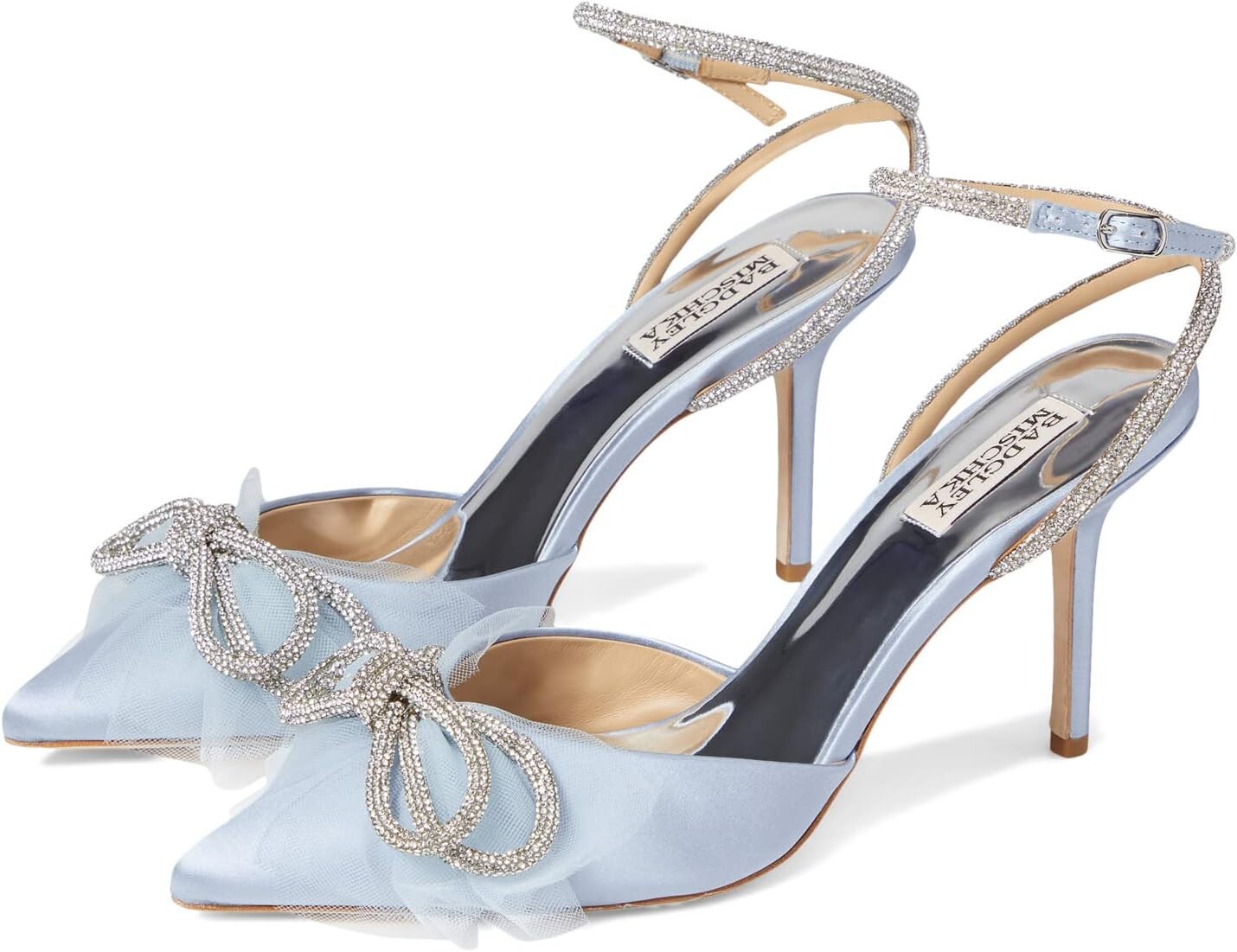 

Туфли Badgley Mischka Sacred, цвет Azure Blue Satin