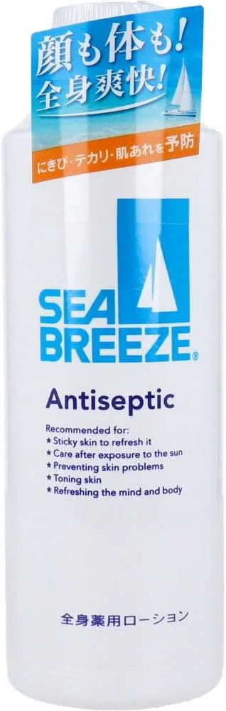 Лосьон антисептический для тела Seabreeze, освежающий, 230 мл