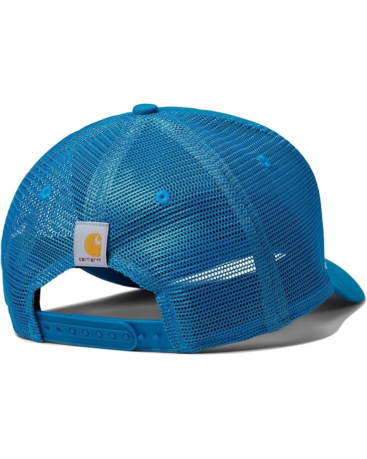 

Кепка Carhartt Canvas Mesh Back Quilty Patch Cap, цвет Marine Blue