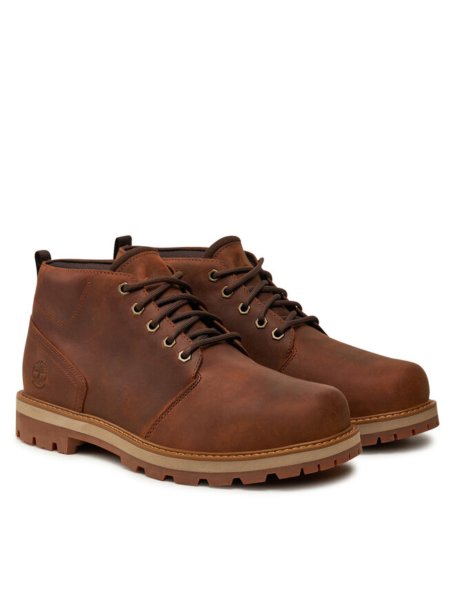 Мужские ботинки Timberland Britton Road Mid из нубука, коричневый — фото 2