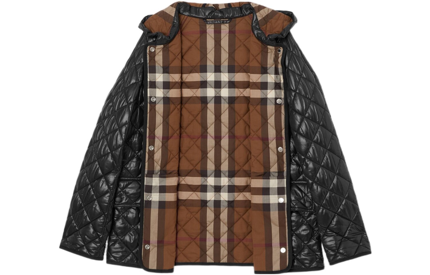 Куртка Burberry, женская, черный — фото 2