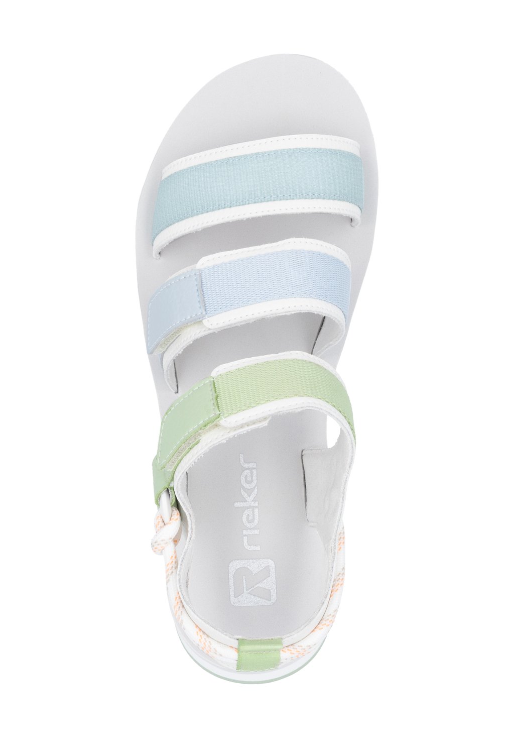 Босоножки на платформе Rieker Sport, синий — фото 3