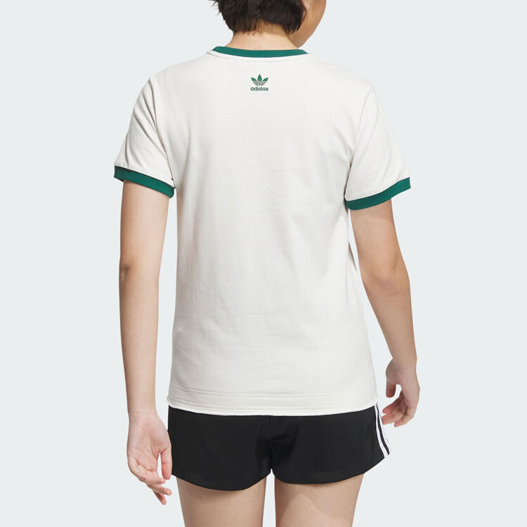 DB Футболка женская белая Adidas Originals — фото 3