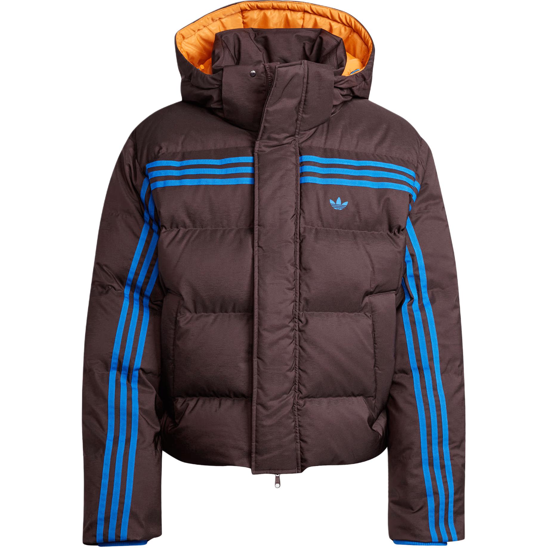 Adidas Originals Куртка Adidas 70s Premium, Dark Gray Brown — фото 3