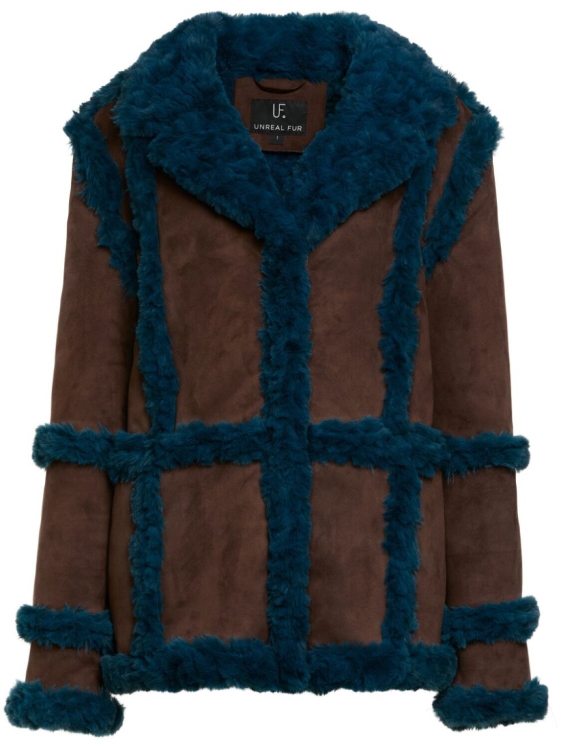 

Куртка Gate Keeper из искусственной кожи Unreal Fur, коричневый