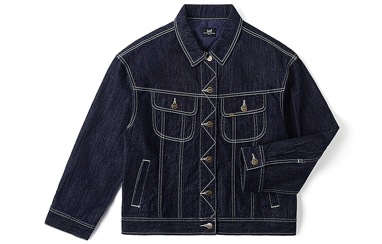 

Lee Женская джинсовая куртка потертая, Washed