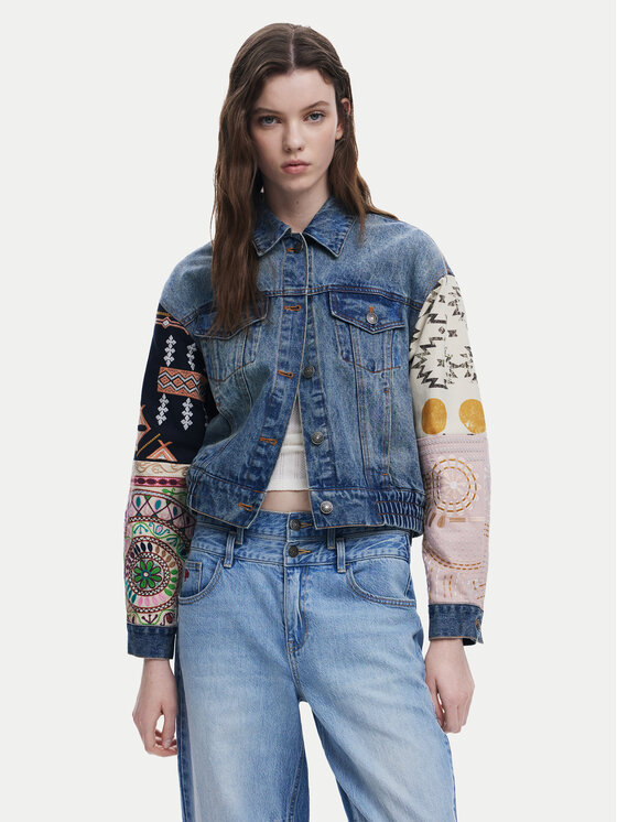 

Джинсовая куртка обычного кроя Cassid 25SWED59 Desigual, синий