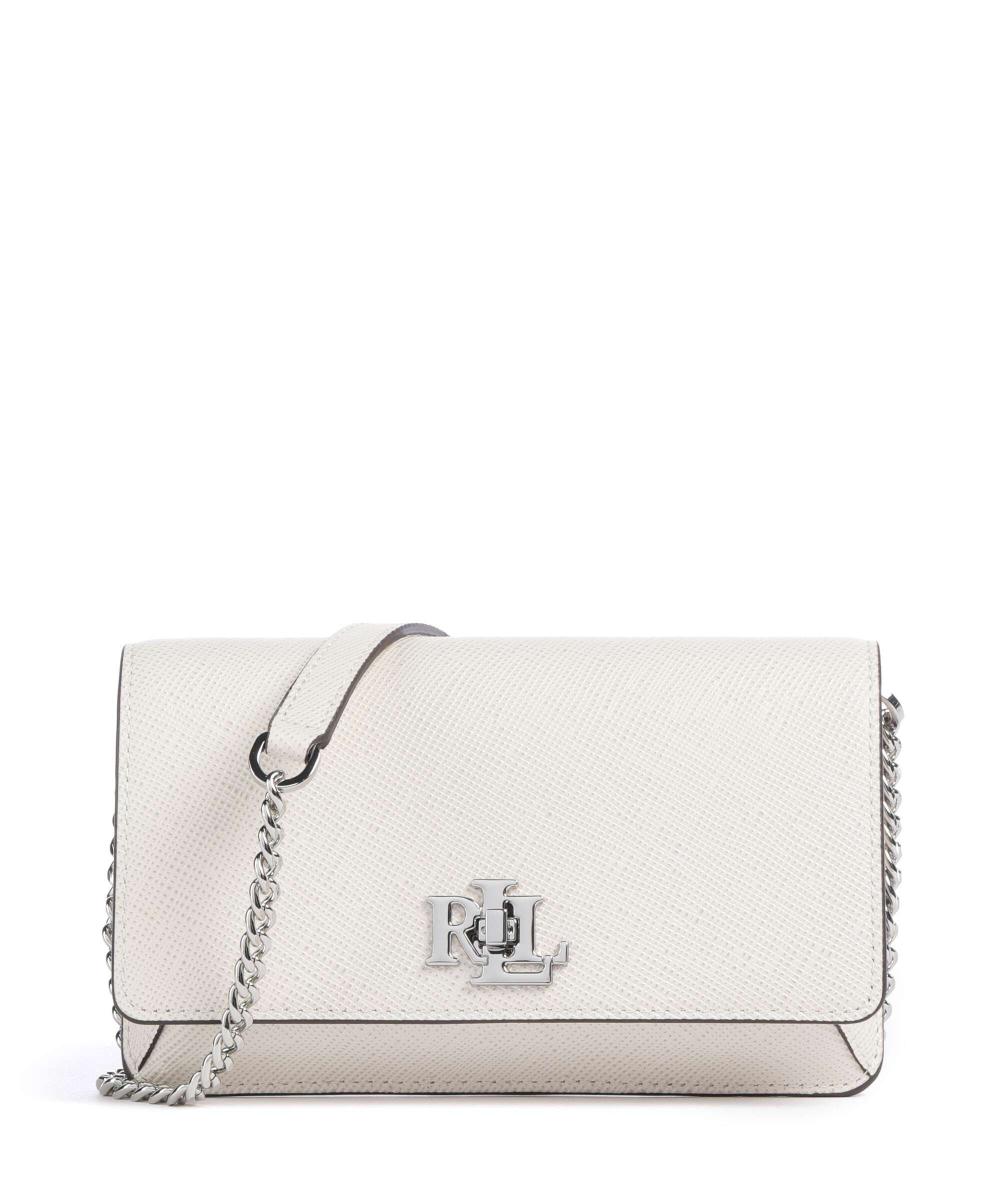 

Сумка через плечо Trnlk из сафьяновой коровьей кожи Lauren Ralph Lauren, белый