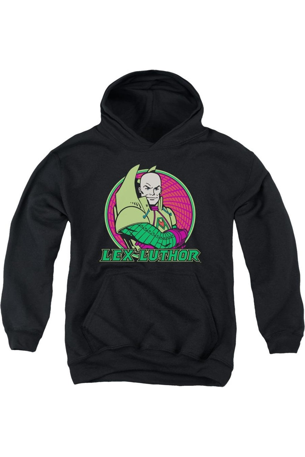 

Толстовка с капюшоном Lex Luthor Youth от DC Comics Gildan, черный
