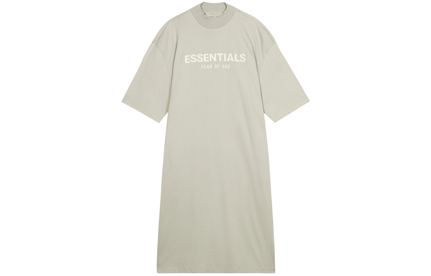 

Платье с короткими рукавами женское дымчато-серое Fear Of God Essentials