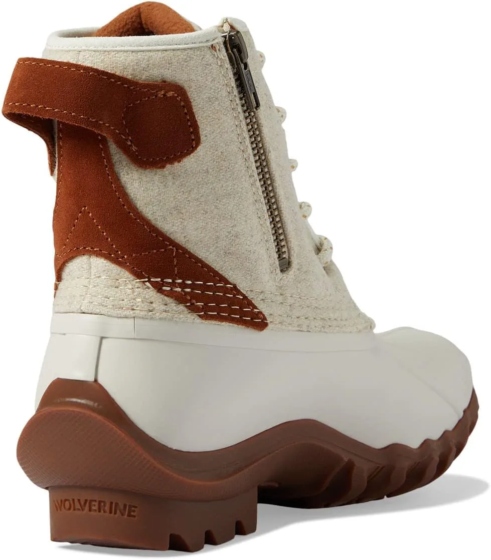 Мужские ботинки Wolverine Torrent Wool Wmn Epx с 6-дюймовым голенищем, слоновая кость — фото 3