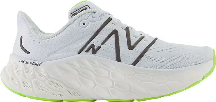 Кроссовки New Balance Fresh Foam X More v4 Wide, бледно-голубой
