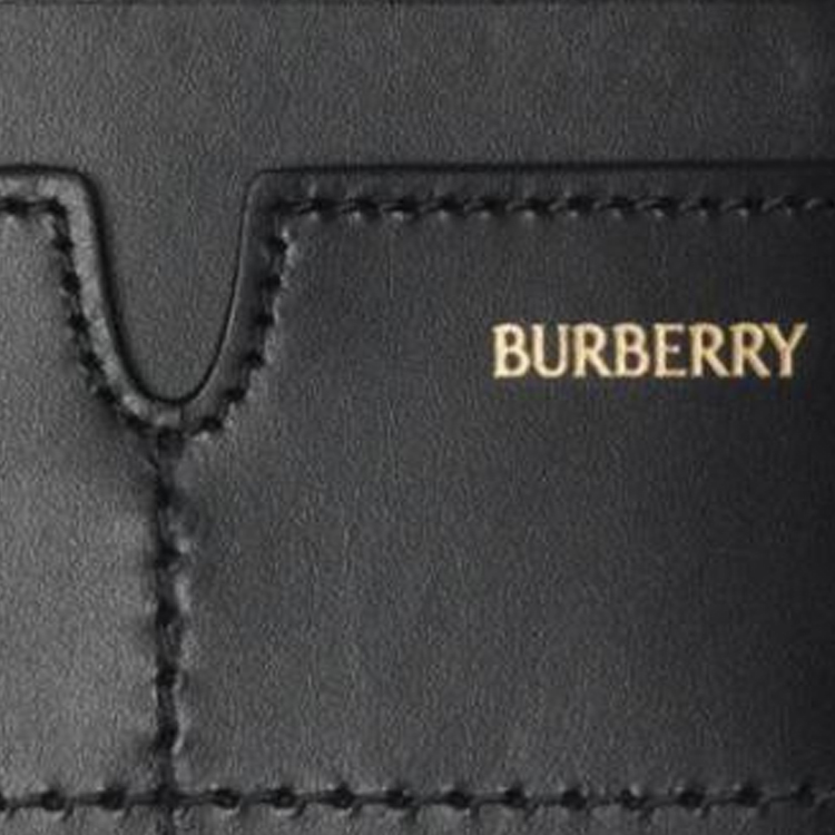 Кожаный кардхолдер мужской черный Burberry — фото 3