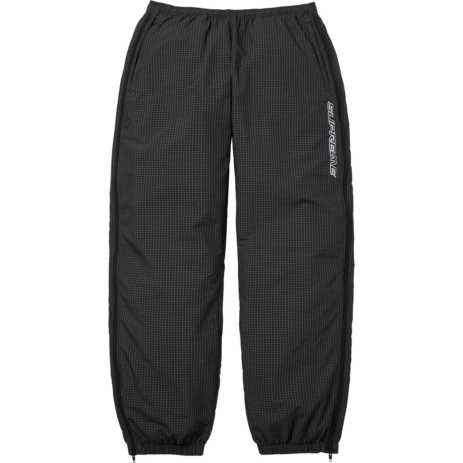 Брюки повседневные ripstop warm up pant unisex SS26 WEEK7 Supreme, Black/Black