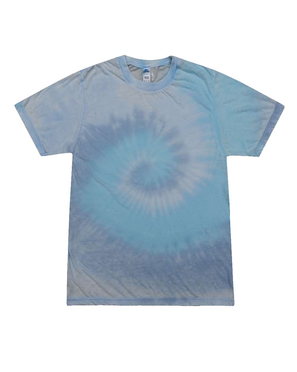 

Футболка Festival Tie-Dyed Burnout Colortone, цвет lagoon
