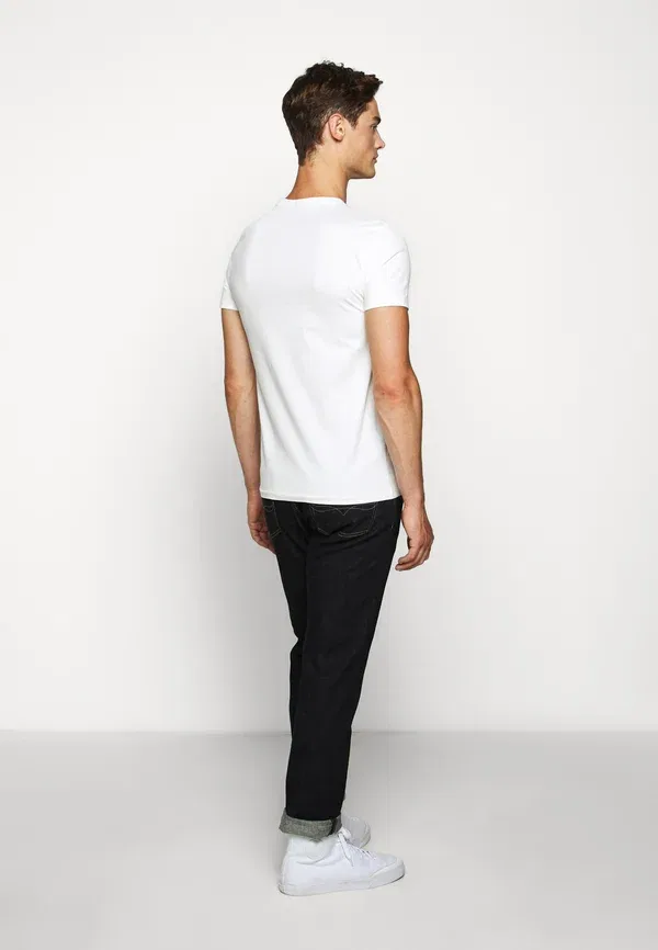 Футболка Polo Ralph Lauren Custom Slim Fit Jersey Crewneck Basic T-Shirt, невис — фото 3