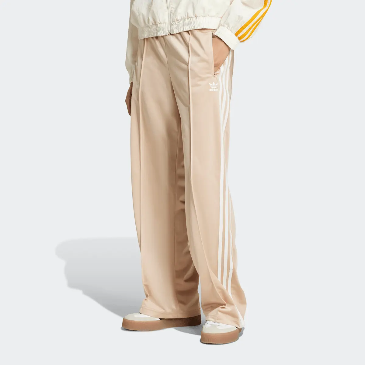 

Спортивные брюки adidas Originals Adicolor Classics Beckenbauer Track Pants, бежевый/белый