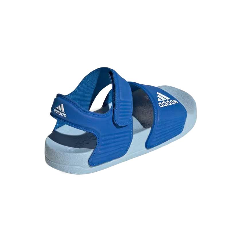 Детские сандалии Adilette с нескользящей подошвой Adidas, синий — фото 4