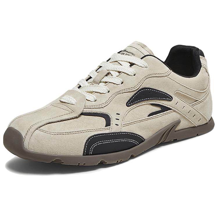 

BASTO Дышащие мужские повседневные кеды низкие серо-черные, цвет Gray/Black