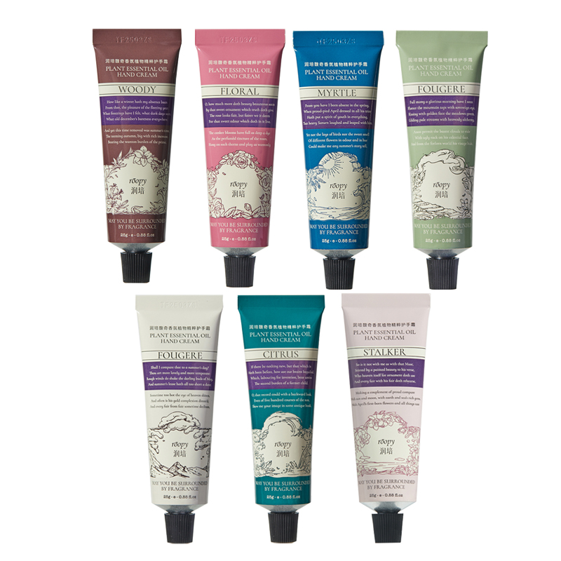 

Портативный крем для рук с ароматом для увлажнения, отшелушивания и разглаживания морщин Roopy