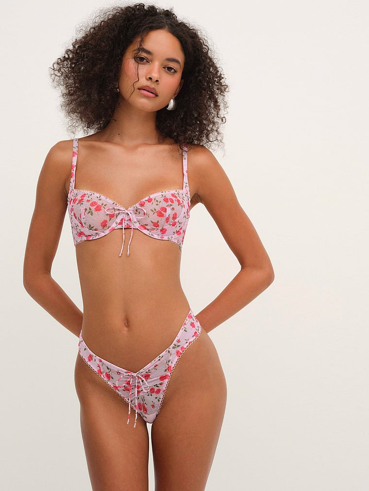 

Лотти бюстгальтер For Love & Lemons, розовый