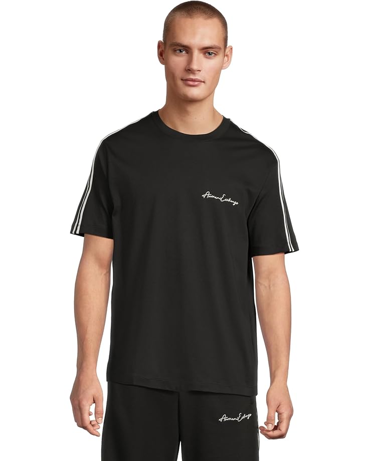 

Футболка Armani Exchange Signature Logo Tee, черный